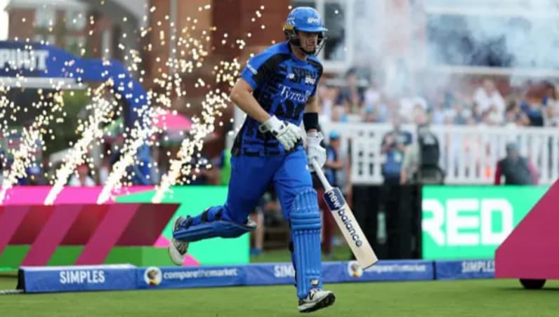 Highest Team Totals at Lord's in The Hundred Highest Team Totals at Lord's in The Hundred
